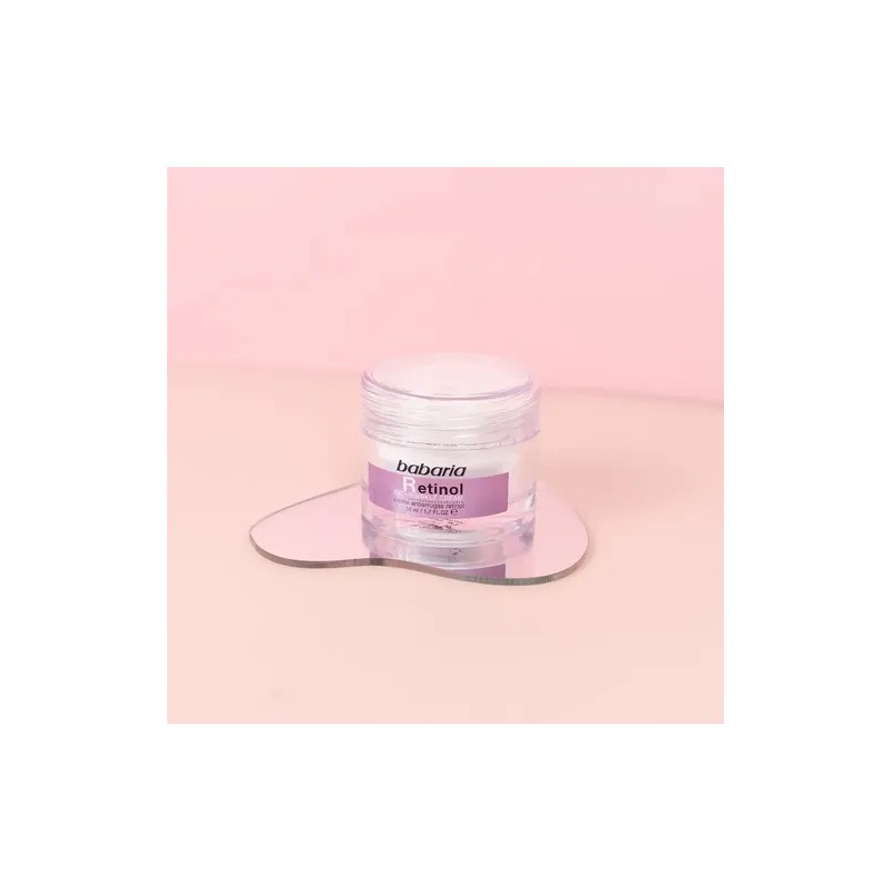 Babaria Crema Facial Antiarrugas con Retinol, Todo Tipo de Piel,