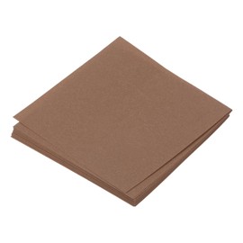 MECCANIXITY 25 Sheet Origami Paper Double Sided Brown 2x2 Inch Square Sheet for Art Craft Project, Beginners, Gifts Decor