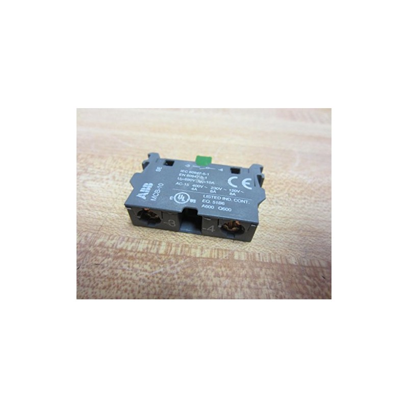 ABB MCB-10 CONTACT BLK 1-NO(FORMALLY SK-616-001-A)