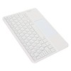 Wireless Keyboard with Touchpad Quadrate Keycap Ultra Thin 10inch Wireless