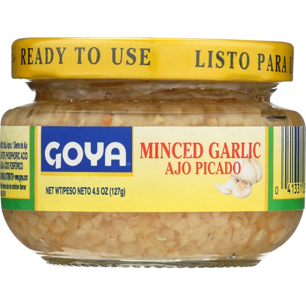 Goya Minced Garlic -- 4.5 oz
