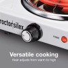 Proctor Silex Electric Stove Single Burner Cooktop Compact and Portable