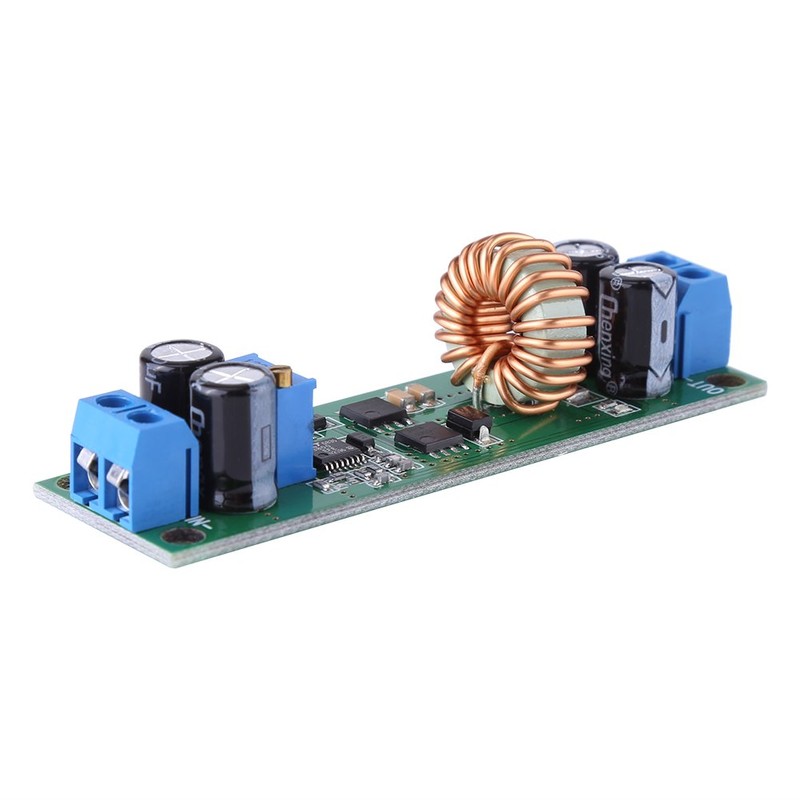 DC-DC Step-Down Converter 6.5V-60V to 1.25-30V 10A Converter Adjustable Power