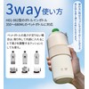TYESO Plastic Bottle Holder, Cold Insulated, Vacuum Insulated, Handbag, Foldable,