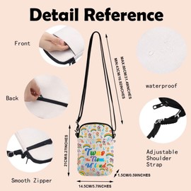 Funny Autism Gift Autism Awareness Crossbody Bag A-utism Mom G-ift Appreciation Gift for A-utism Teacher (TWASBag THE CA)