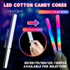 50 Pcs LED cotton candy cones,Glowing cotton candy sticks，Cotton candy