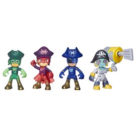 Hasbro PJ Masks Pirate Power Ahoy Heroes Mission Action Figure Set, Preschool Toy with 4 Action Figures and Accessory, F4588