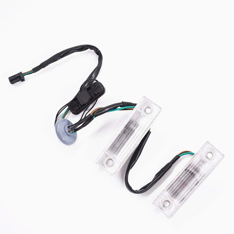Rear Trunk Release Switch Licence Plate Lamp Replacement for Cruze