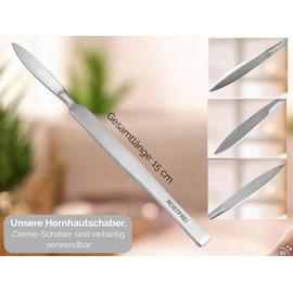 Blunt Scalpel Callus Scraper Cream Scraper Spatula Stainless Steel