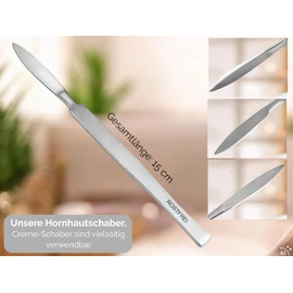 Blunt Scalpel Callus Scraper Cream Scraper Spatula Stainless Steel
