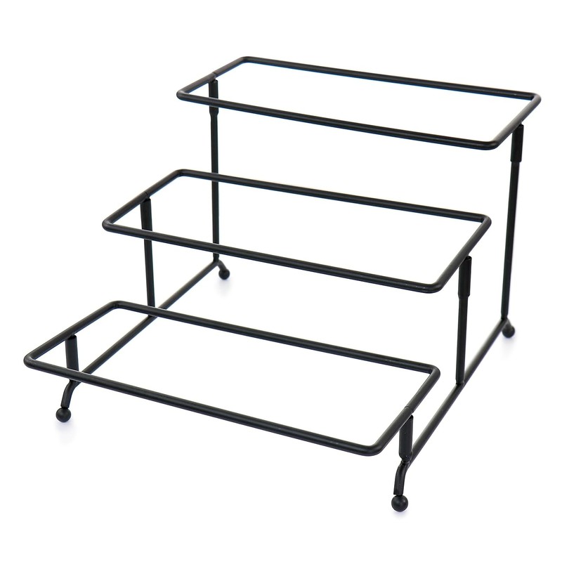 Elama Porcelain 3 Tier Rectangular Serveware Set (ELM-213)