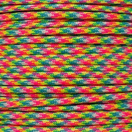 PARACORD PLANET 550 Paracord – for Indoor and Outdoor Use – Outdoor Recreation, Crafting, and Home Improvement Cord (1000 Feet, Confetti)