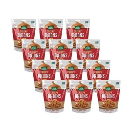 Fresh Gourmet Crispy Onions Snack and Salad Topper 3.5 Ounce (Pack of 12)