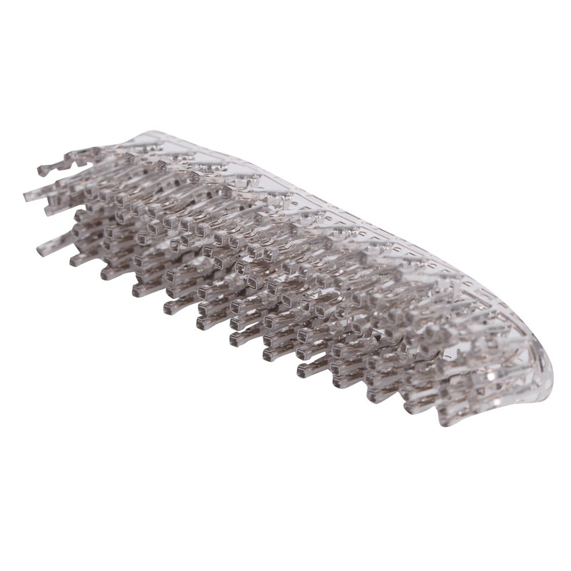 VKLSVAN 100pcs 2.54mm Female Jumper Wire Connector Metal Cable Pin