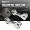 Bevinsee Drift Dual Brake Caliper Adapter Welding, Compatible with E36