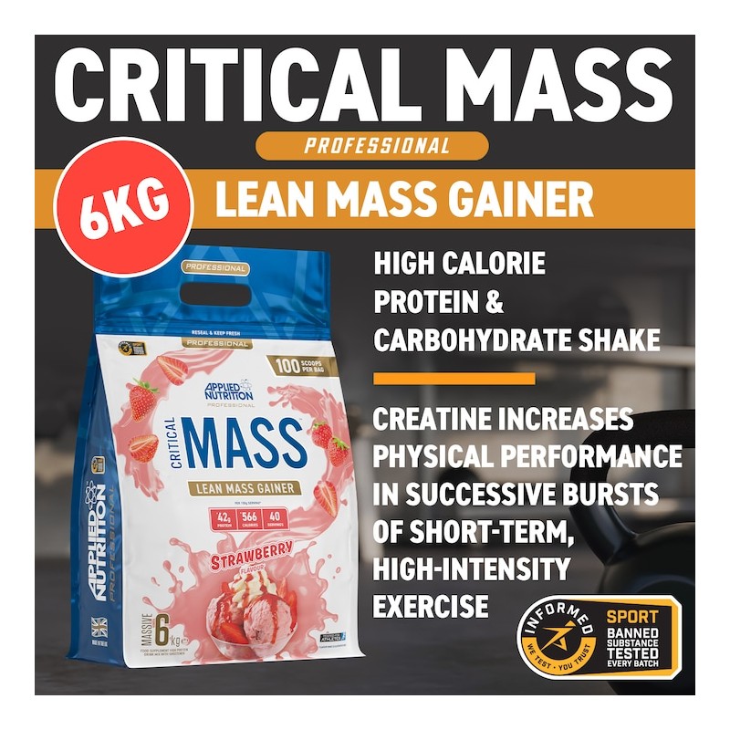 Applied Nutrition Critical Mass Professional Lean Mass Gainer