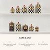MACKENZIE-CHILDS Medium Enamel Canister, Kitchen Storage Container for Flour and