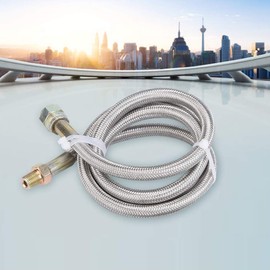 Turbo Line Kit, 36inch Turbo Oil feed pipe Return Drain Line Kit Supply Complete Kit for T3/T4