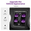 SQQP for JK Aluminium Center Console Window Switch Button Cover