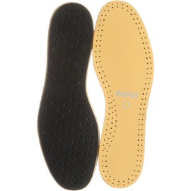 Columbus Men's Natural Leather Insole, Good Moisture Wicking, Fits Your Feet, Adjustable Size, Cushioning Effect, beige