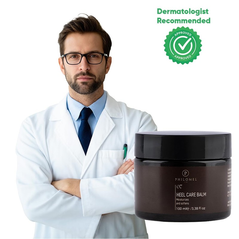 PHILOMEL CARE Heel Balm for Cracked Feet Repair – Organic