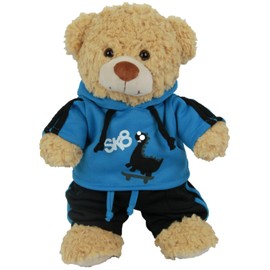 16" /40cm Dinosaur Skater Hoodie and Joggers - Teddy Bear Clothes Outfit - BEAR NOT INCLUDED
