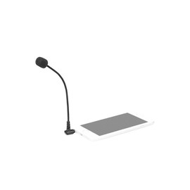 Boya UM4 Flexible Gooseneck Microphone with 3.5mm TRRS Jack Connector for PC & Smartphone