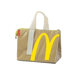 McDonald's Lunch Bag, Lunch Bag for Men Women, Large Capacity Reusable Lunch Tote Bag Leakproof Insulated Cooler Container Lunch Box Adult Lunch Bag for Work, Picnic, Travel, Beach - Color: M