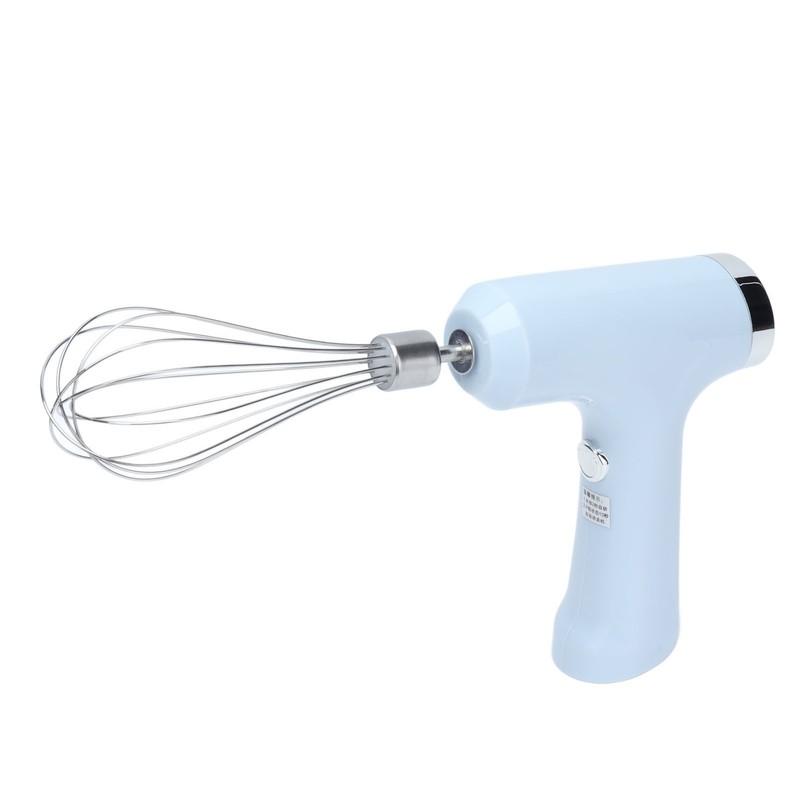 USB Charging Cordless Egg Whisk Adjustable Stainless Steel Electric Hand