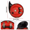 12V Super Loud Train Horn Waterproof for Motorcycle Car Truck