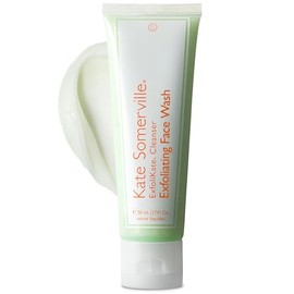 Kate Somerville ExfoliKate Limpiador – Lavado facial exfoliante espumante diario – Exfoliante facial suave con ácido glicólico y ácido láctico formula