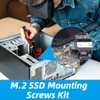 M.2 SSD Screws Set, PC M2 Nvme SSD Mounting Screws