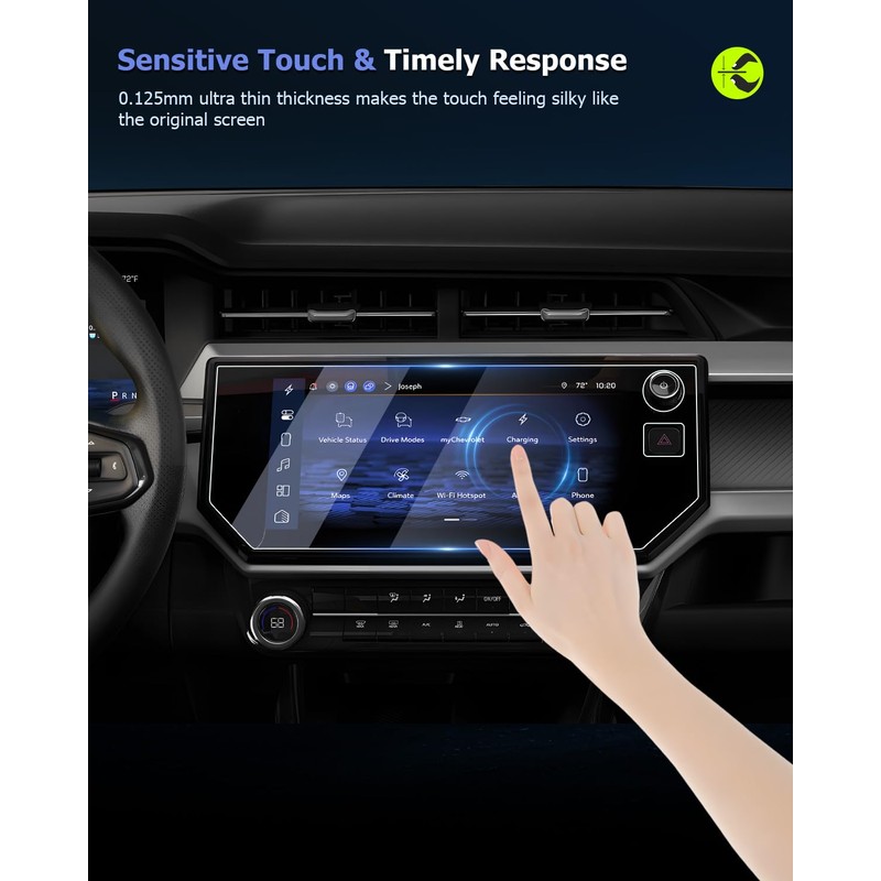 LUWU 2027 Bolt EV Screen Protector for Chevy Bolt 2027