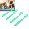 4pcs Tongue Muscle Trainer Improve Flexibility Lateralization Lifting Oral Muscle