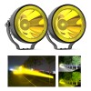 Par 4''faros Auxiliares Redondos Led Niebla Jeep Wrangler .