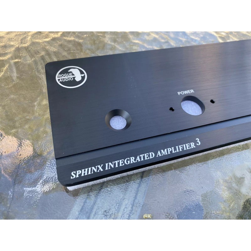 Rogue Audio sphinx integrated amplifier 3 front cover plate Replasement