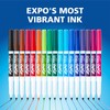 EXPO Low Odor Dry Erase Markers Fine Tip Black 4