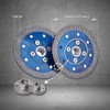 4" Diamond Blade Porcelain Blade with 5/8"-11 Flange for Cutting
