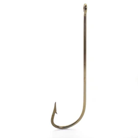 Mustad 3191 Classic Carlisle Kirbed Point Hook (10-Pack), 3191-BR-8-10, Bronze, Size 8