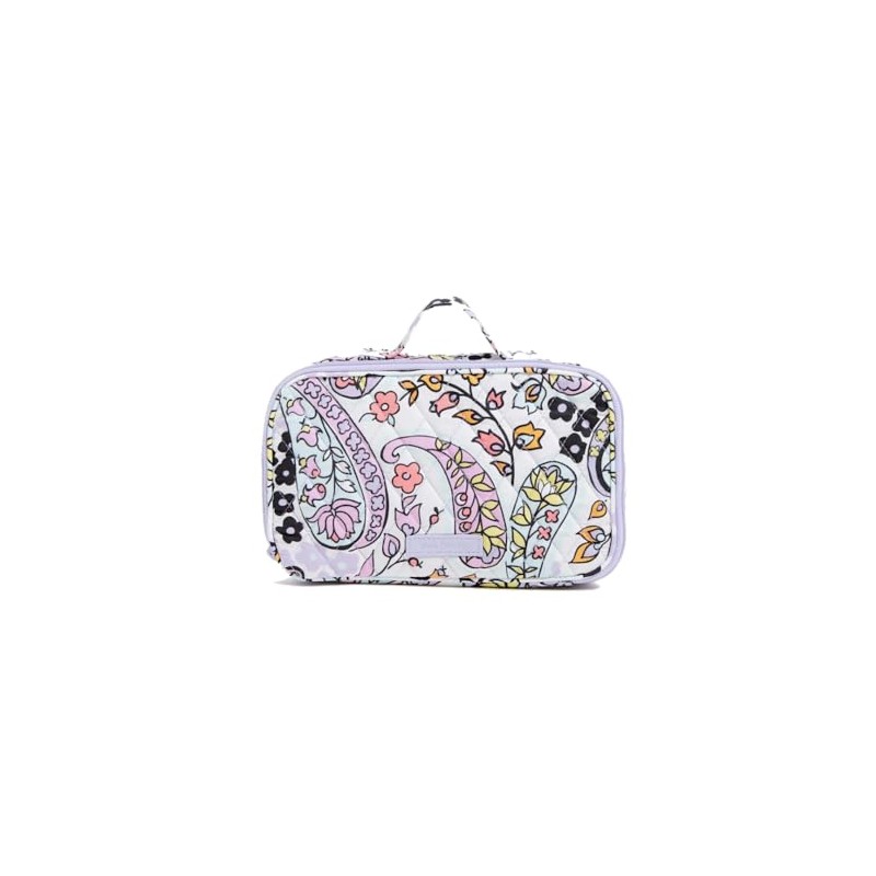 Vera Bradley Medium Iconic Blush & Brush Makeup Case