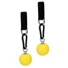 Yellow Pull Up Arm Strength Training Hanging Ball Gym Exercise