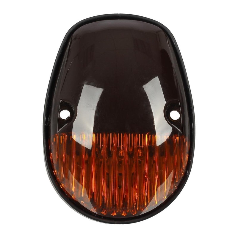 Partsam 3PCS Amber Cab Marker Roof Running Light Cover +
