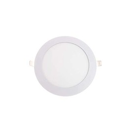 12V DC Round Recessed LED Disk Light 9 Watts 5.75" 4000k Cool White Downlight
