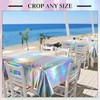 Kinlop Iridescent Tablecover Roll 40 Inch x 300 ft Disposable