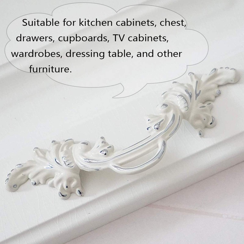 Aigeou Pack 2.5 inche (64mm) Vintage Drawer Pull Handles Cabinet