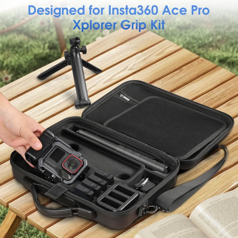 Carrying Case for Insta360 ACE Pro/Ace Pro 2 Xplorer Grip