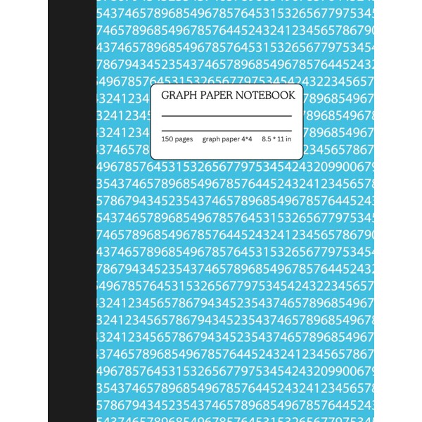 Graph Paper Notebook for Math & Engineering: 150 Pages |