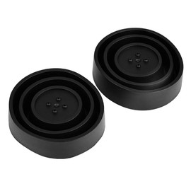 Keenso 2 Piezas de Cubierta Universal para Faros Delanteros de Automóvil, Goma Sellada para Faros LED de Automóvil, Cubierta Antipolvo, Tapa de Sello de Carcasa, 100 Mm, Negro, Tipo C