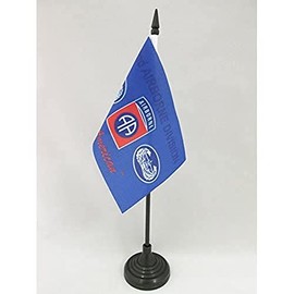 AZ Flag Table Flag USA Airborne 82 15 x 10 cm – United States Disabled Flag 10 x 15 cm