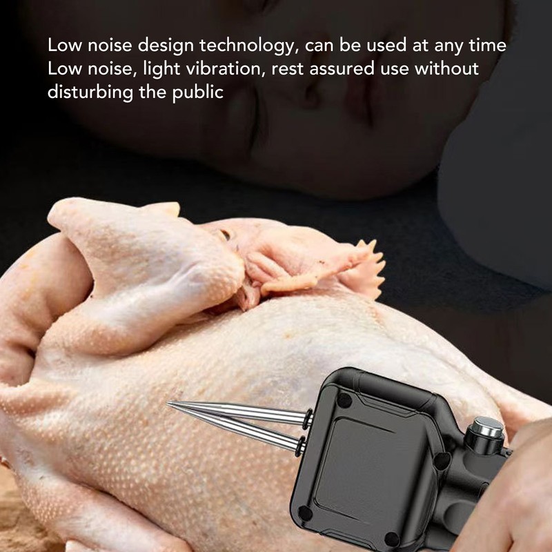 Chicken Plucker Handheld Poultry Feather Removal Machine for Ducks Geese